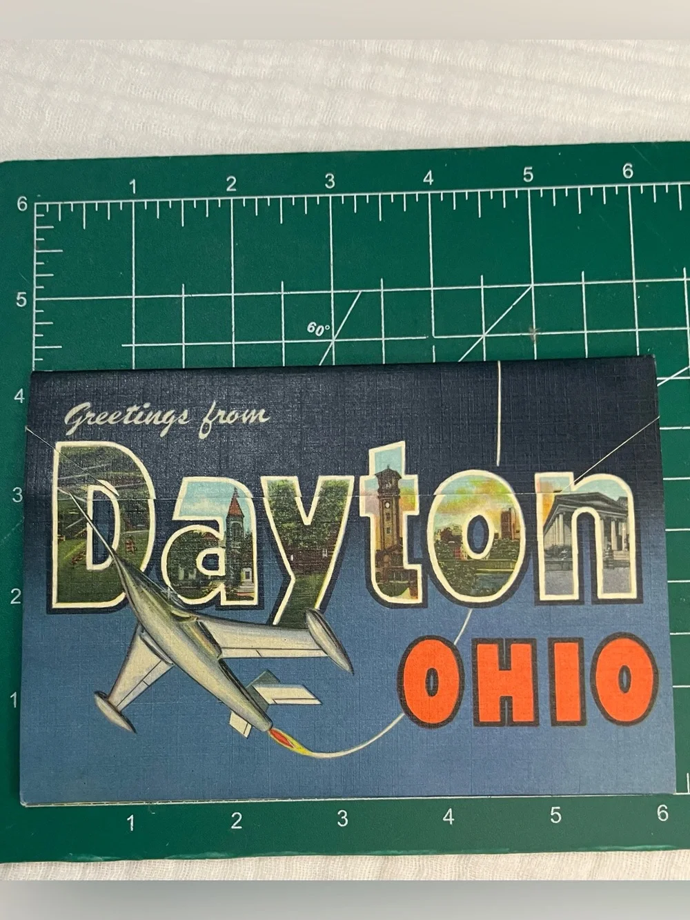 Vintage Greetings from Dayton Ohio Souvenir Postcard Folder
